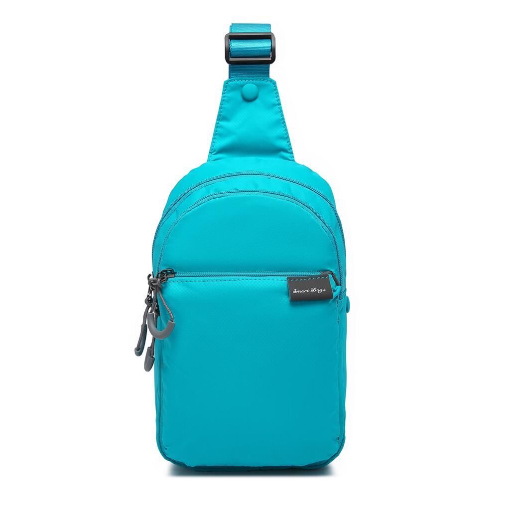 Smart Bags Ekstra Hafif Uniseks Bodybag Omuz Çantası 3145 Turkuaz