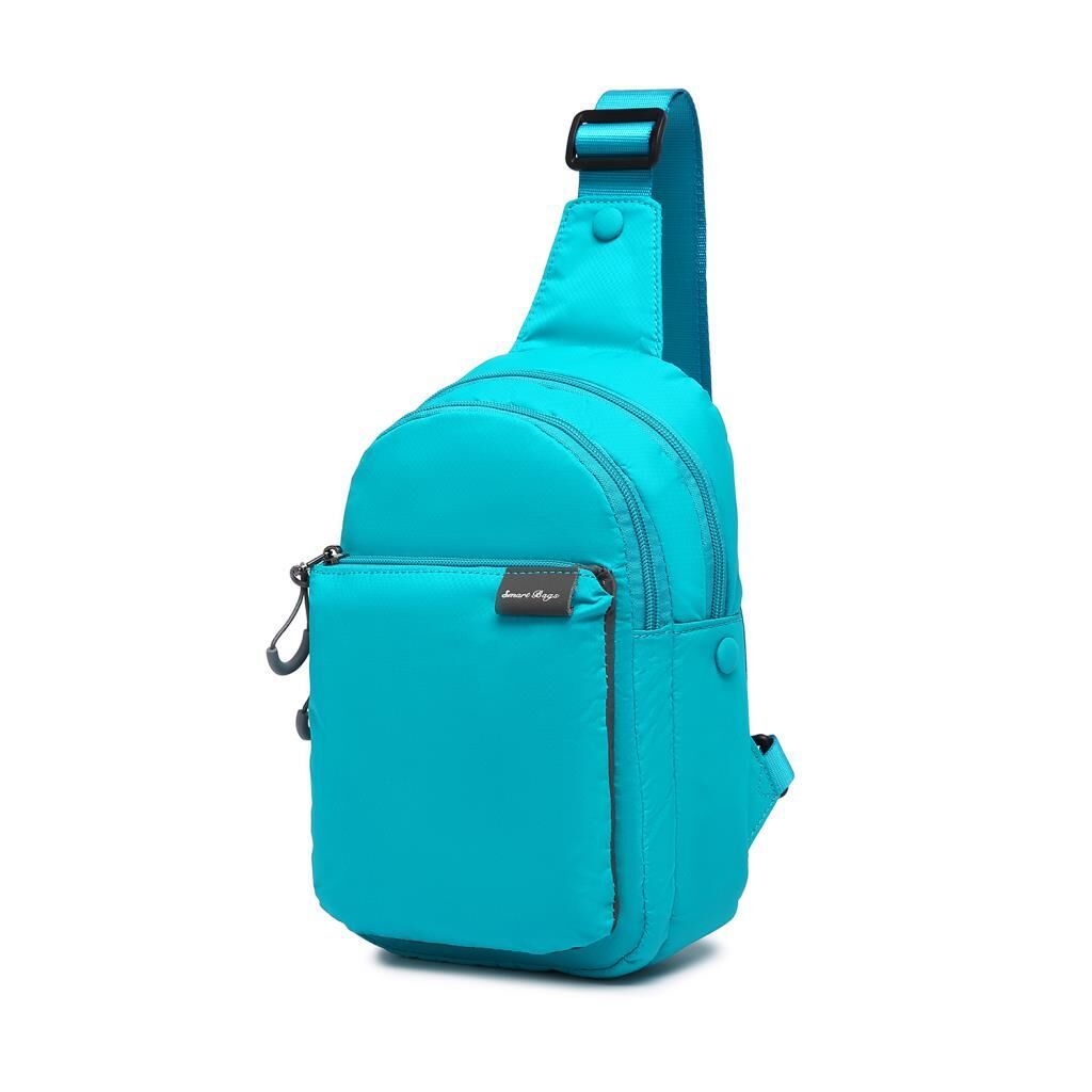 Smart Bags Ekstra Hafif Uniseks Bodybag Omuz Çantası 3145 Turkuaz