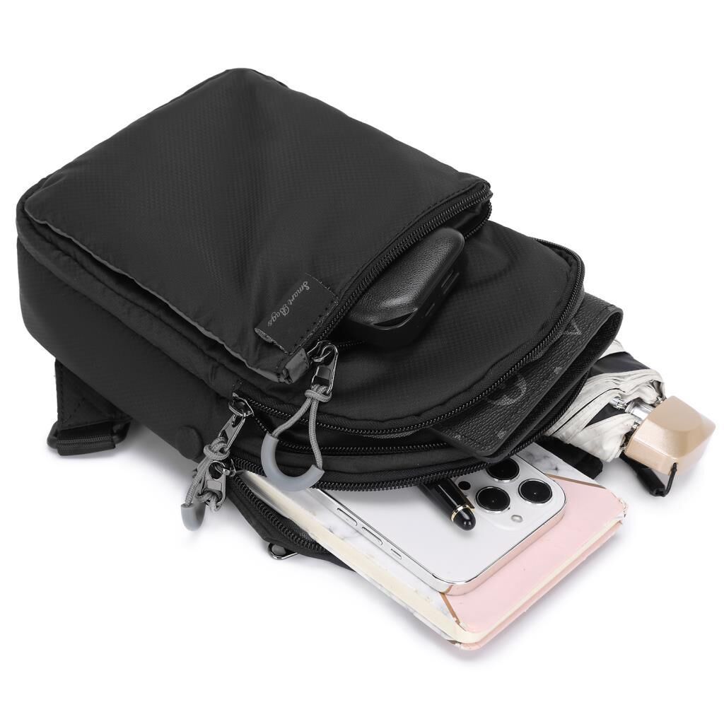 Smart Bags Ekstra Hafif Uniseks Bodybag Omuz Çantası 3145 Turkuaz