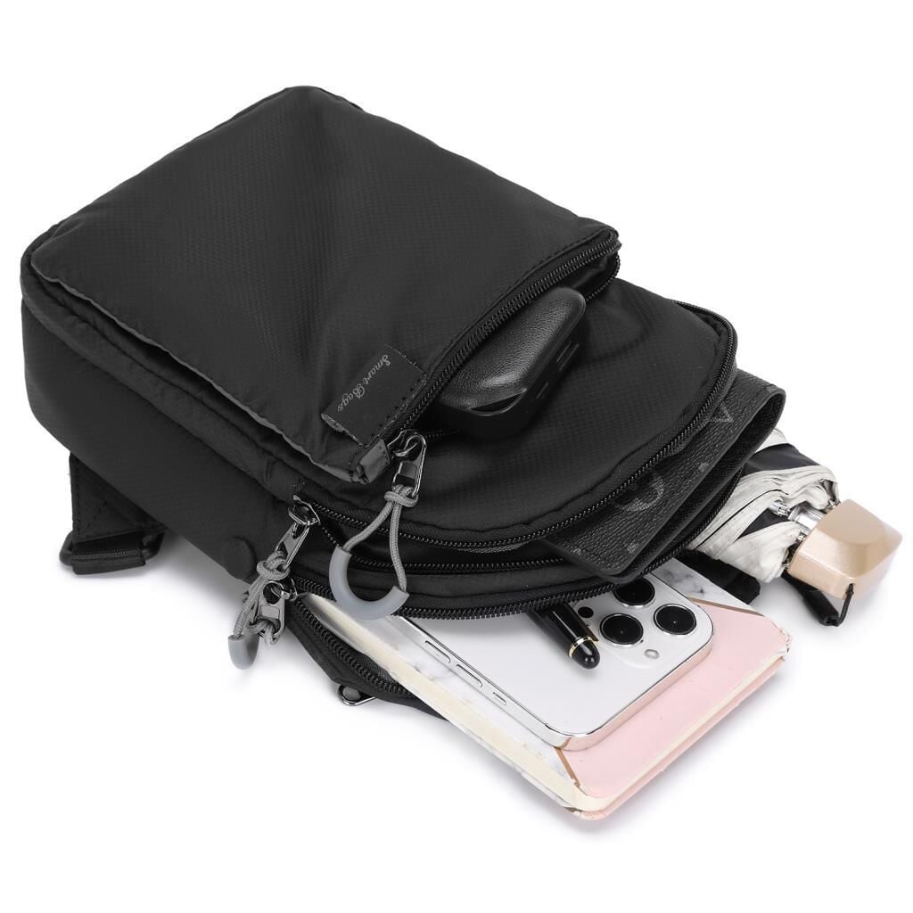 Smart Bags Ekstra Hafif Uniseks Bodybag Omuz Çantası 3145 Turkuaz