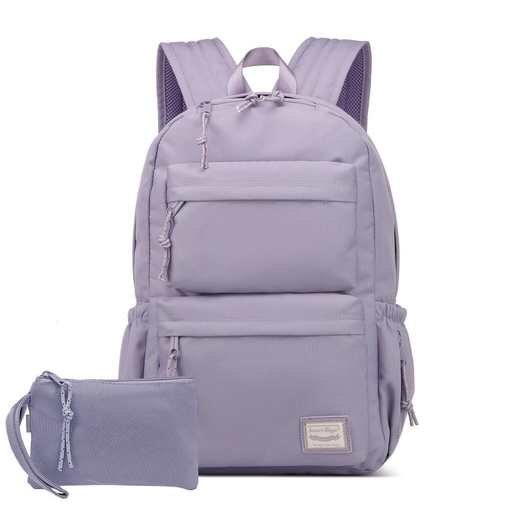 Smart Bags Sırt Çantası Okul Boyu Kalem Kutusu Hediyeli 3154 Eflatun