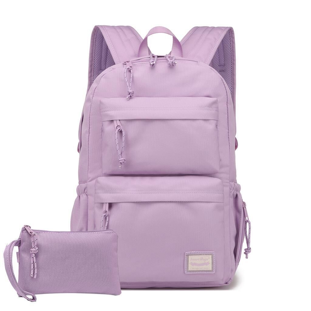 Smart Bags Sırt Çantası Okul Boyu Kalem Kutusu Hediyeli 3154 Lila