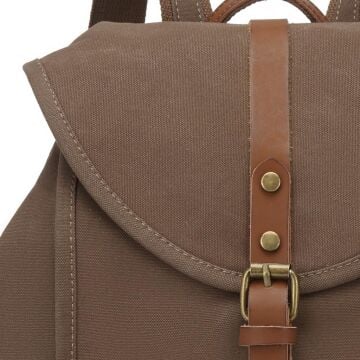 Kanvas Kumaş Kadın Sırt Çantası Smart Bags 1335 A.Kahve