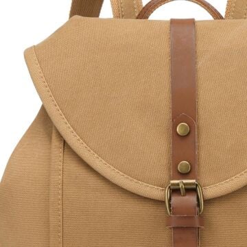 Kanvas Kumaş Kadın Sırt Çantası Smart Bags 1335 Camel