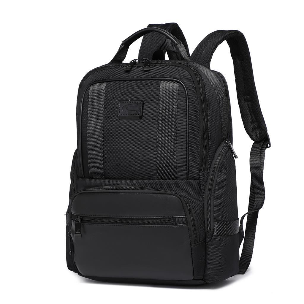 C-Active Laptop Gözlü Business Sırt Çantası Oxford Kumaş 8687 Siyah