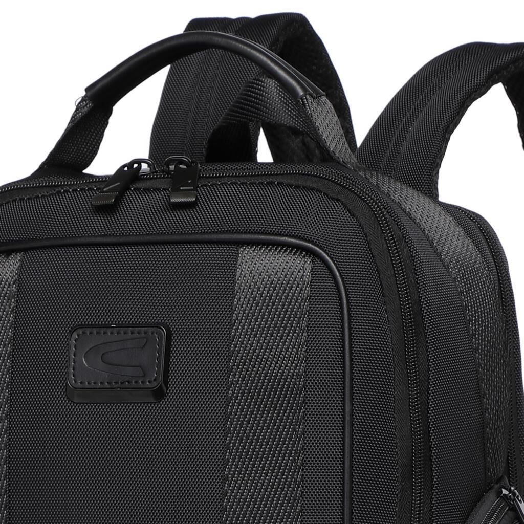 C-Active Laptop Gözlü Business Sırt Çantası Oxford Kumaş 8687 Siyah