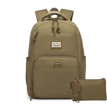 Smart Bags Sırt Çantası Okul Boyu Kalem Kutusu Hediyeli 3159 Camel