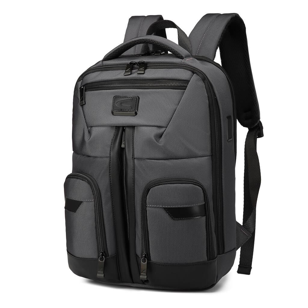 C-Active Laptop Gözlü Business Sırt Çantası Oxford Kumaş 8685 Gri