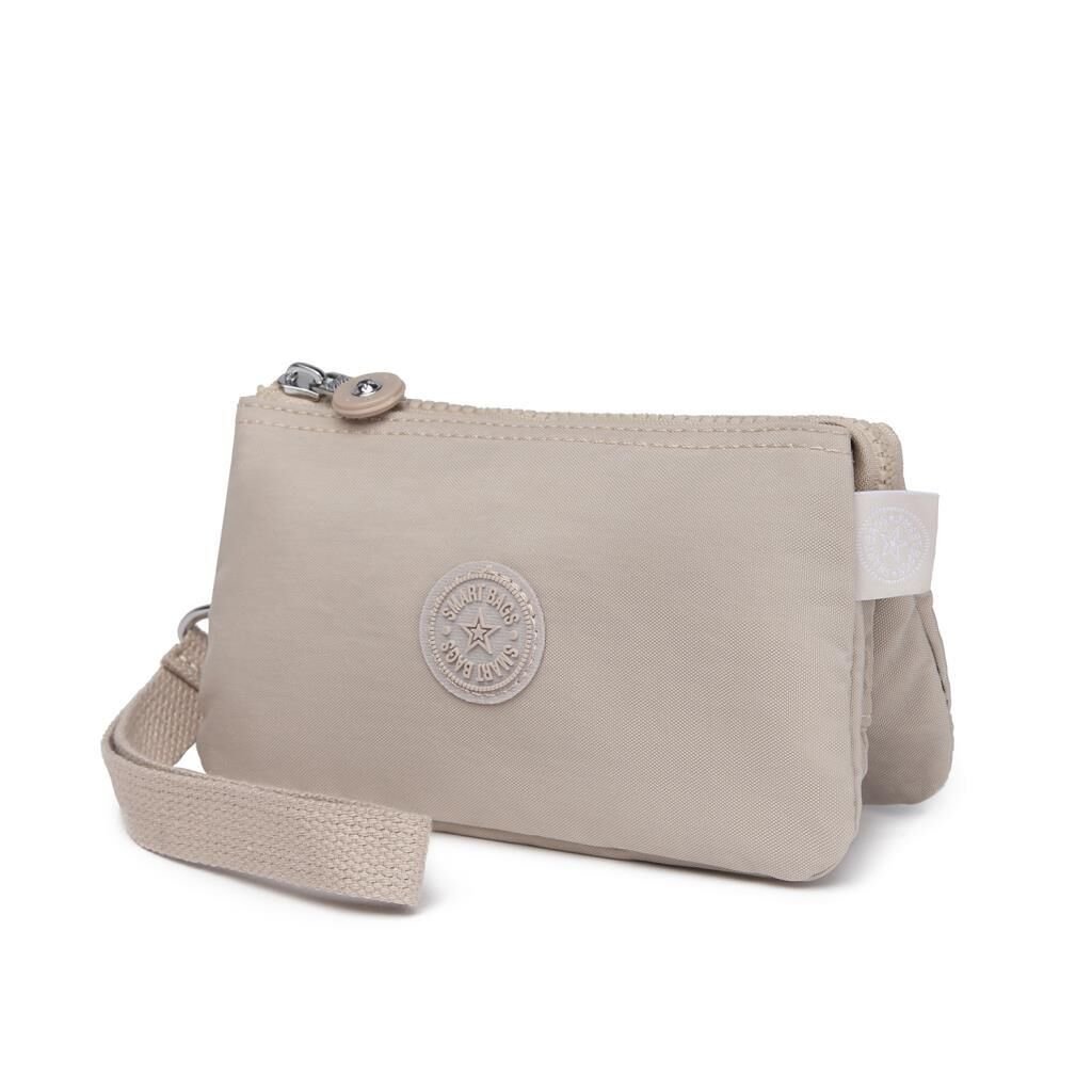Smart Bags Mini Bozuk Paralık Cüzdan Kadın Çantası 3171 03 Bej