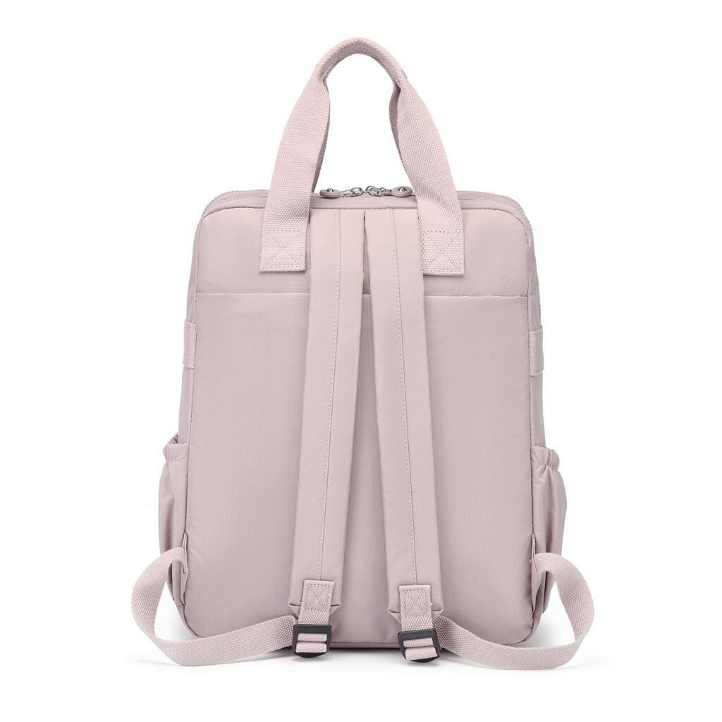 Büyük Boy Krinkıl Kumaş Sırt Çantası Smart Bags 1175 Kum