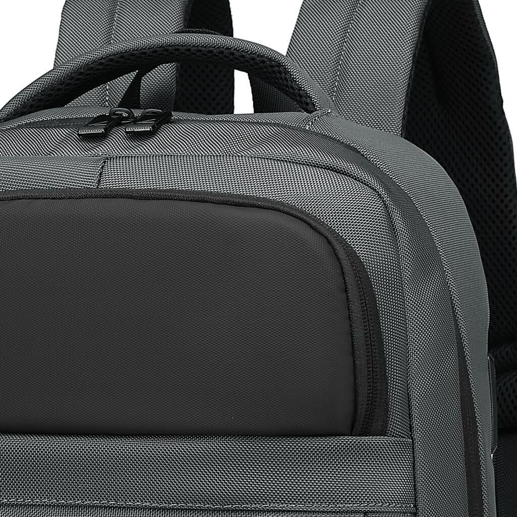 C-Active Laptop Gözlü Business Sırt Çantası Oxford Kumaş 8679 Gri