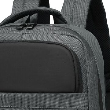 C-Active Laptop Gözlü Business Sırt Çantası Oxford Kumaş 8679 Gri