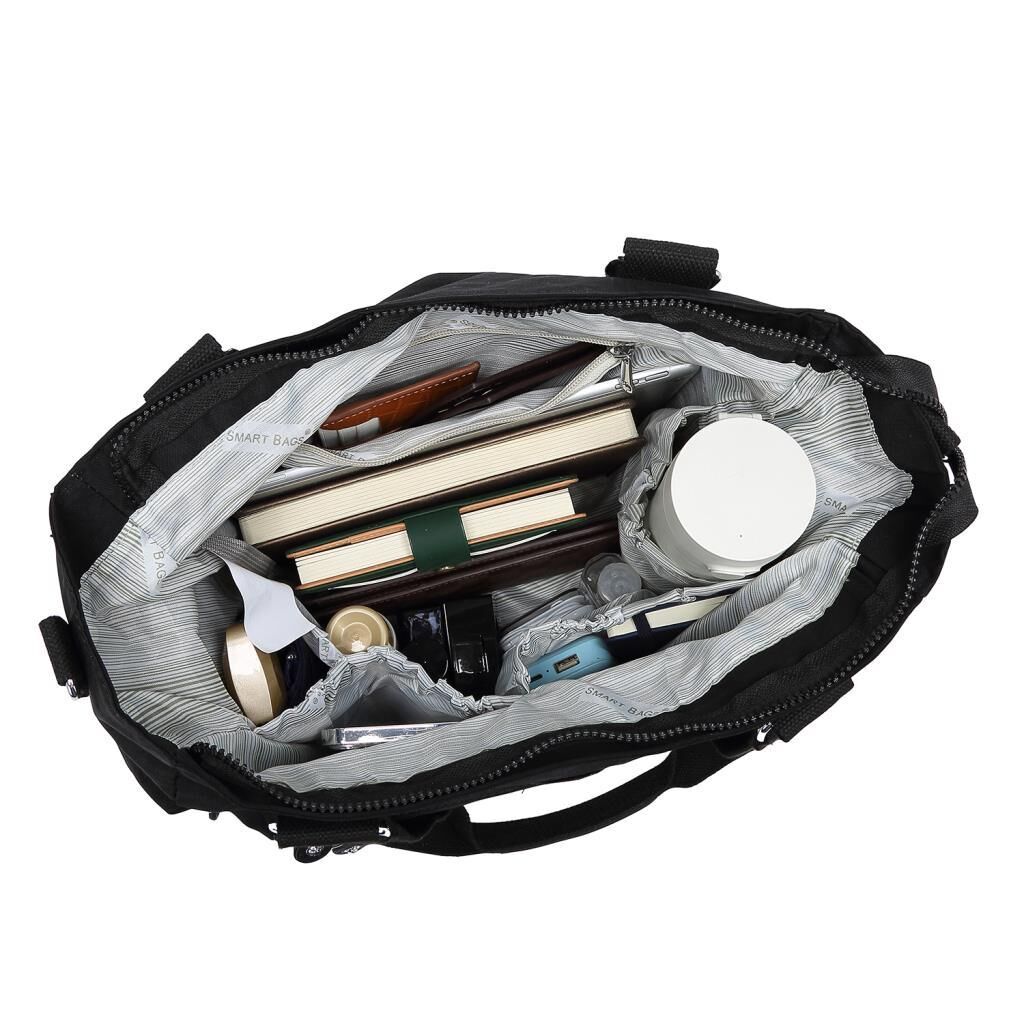 Smart Bags Krinkıl Kumaş Kadın Anne Bebek Omuz Çantası 1210