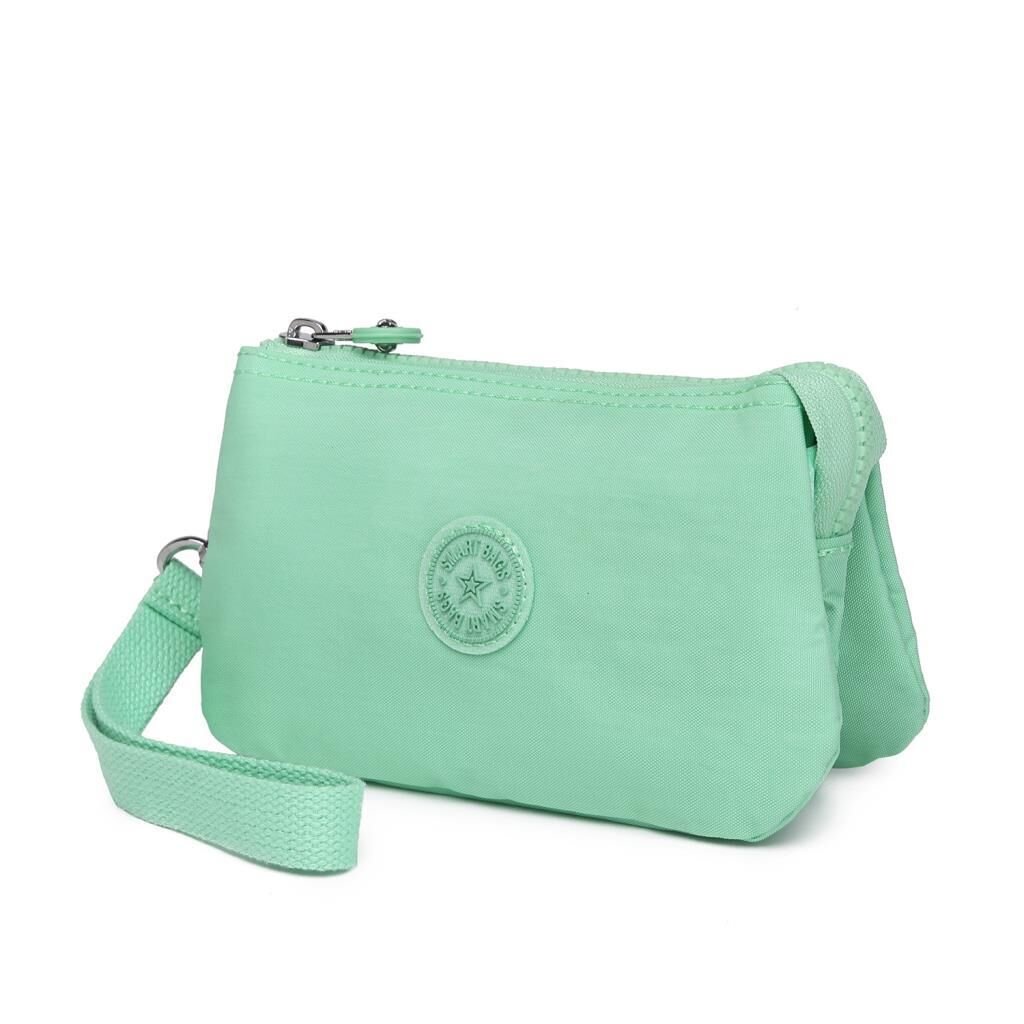 Smart Bags Mini Bozuk Paralık Cüzdan Kadın Çantası 3171 A.Yeşil