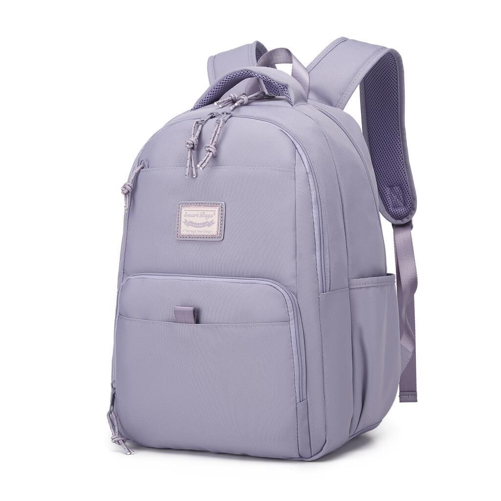 Smart Bags Sırt Çantası Okul Boyu Kalem Kutusu Hediyeli 3159 Eflatun