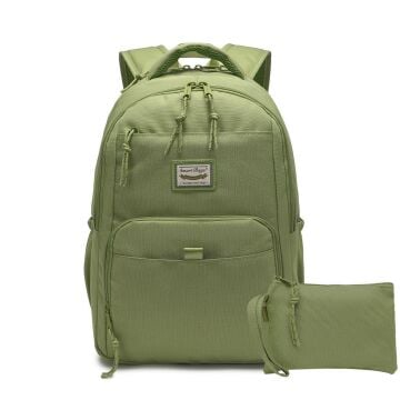 Smart Bags Sırt Çantası Okul Boyu Kalem Kutusu Hediyeli 3159 New Yeşil