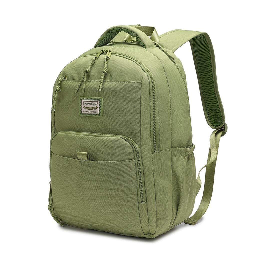 Smart Bags Sırt Çantası Okul Boyu Kalem Kutusu Hediyeli 3159 New Yeşil