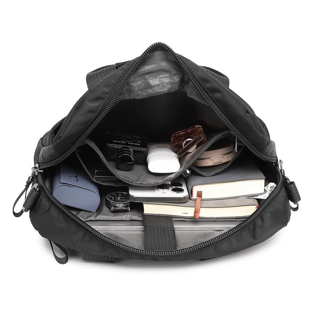 Smart Bags Yumuşak Kumaş Uniseks Evrak ve Laptop Çantası 8724 Siyah