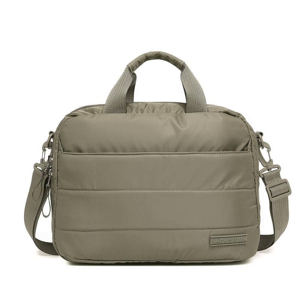 Smart Bags Yumuşak Kumaş Uniseks Evrak ve Laptop Çantası 8724 A.Kahve