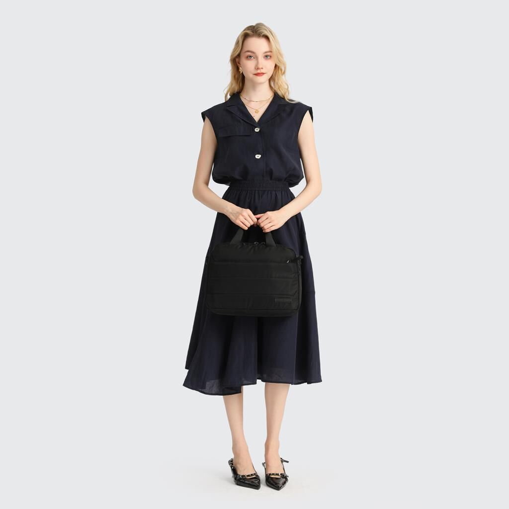 Smart Bags Yumuşak Kumaş Uniseks Evrak ve Laptop Çantası 8724 A.Kahve