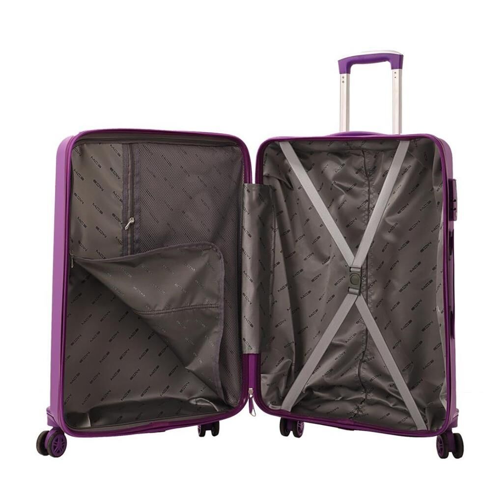 Mçs Valiz Kabin Boy Kırılmaz PP Silikon V374