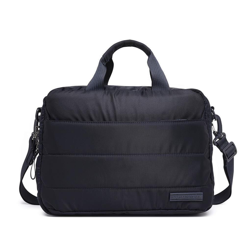 Smart Bags Yumuşak Kumaş Uniseks Evrak ve Laptop Çantası 8724 Lacivert