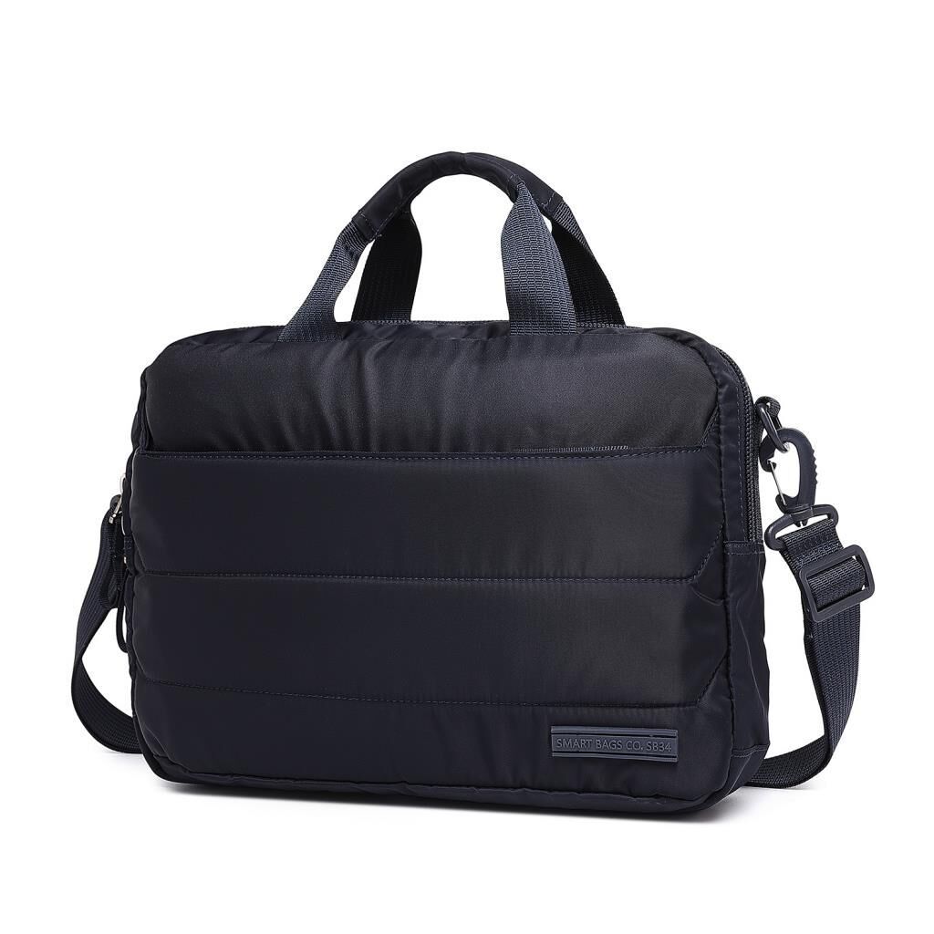 Smart Bags Yumuşak Kumaş Uniseks Evrak ve Laptop Çantası 8724 Lacivert