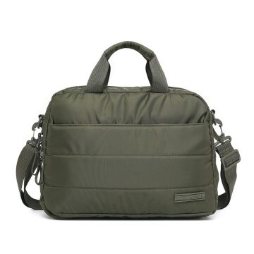 Smart Bags Yumuşak Kumaş Uniseks Evrak ve Laptop Çantası 8724 K.Yeşil