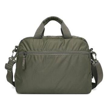 Smart Bags Yumuşak Kumaş Uniseks Evrak ve Laptop Çantası 8724 K.Yeşil