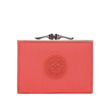 Smart Bags Mini Boy Bozuk Paralık Burslu Kadın Cüzdanı 3176 Nar