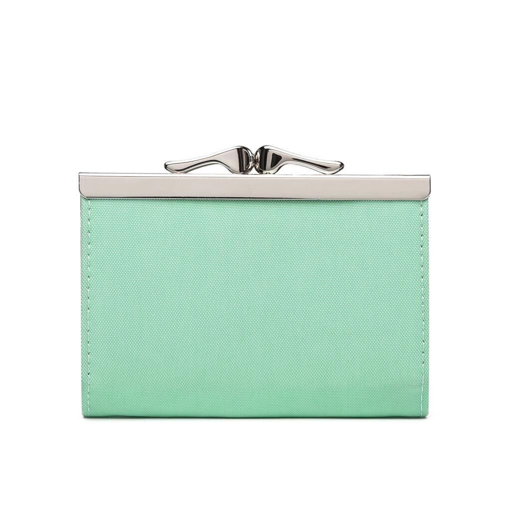 Smart Bags Mini Boy Bozuk Paralık Burslu Kadın Cüzdanı 3176 A.Yeşil