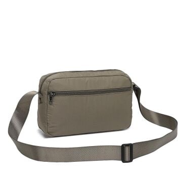 Smart Bags Ekstra Hafif Kumaş Kadın Postacı Çantası 3148 Kahve