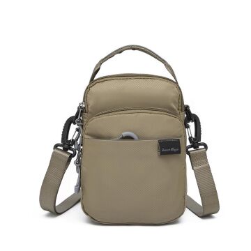 Smart Bags Mini Boy Ekstra Hafif Uniseks Postacı Çantası 3152 Kahve