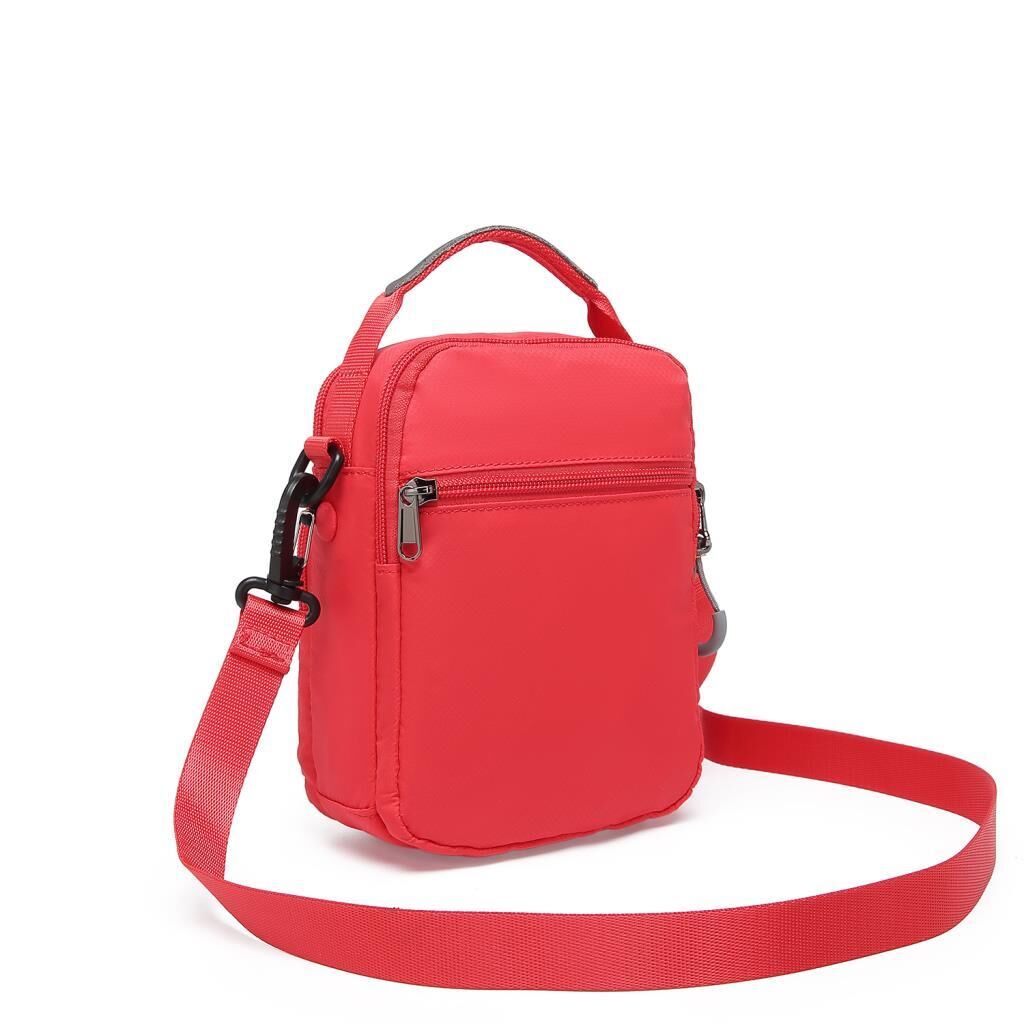 Smart Bags Mini Boy Ekstra Hafif Uniseks Postacı Çantası 3152 Kırmızı