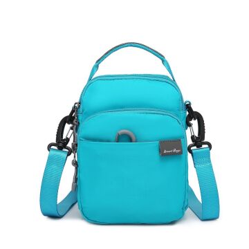 Smart Bags Mini Boy Ekstra Hafif Uniseks Postacı Çantası 3152 Turkuaz