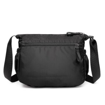 Smart Bags Yumuşak Kumaş Askılı Postacı Kadın Çantası 8729 Siyah