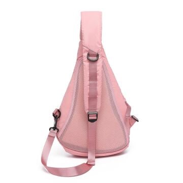 Smart Bags Ekstra Hafif Uniseks Bodybag Omuz Çantası 3228 Pudra