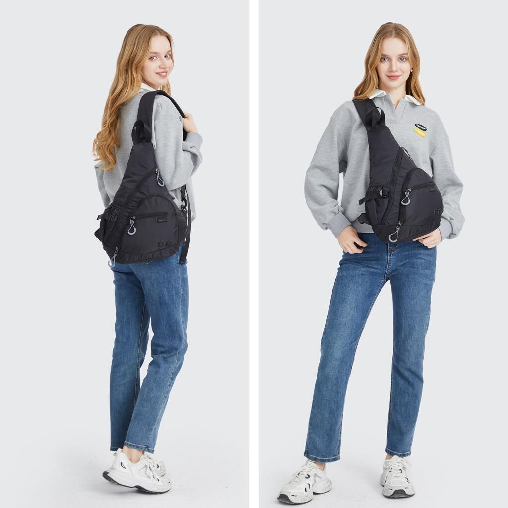 Smart Bags Ekstra Hafif Uniseks Bodybag Omuz Çantası 3228 Turkuaz