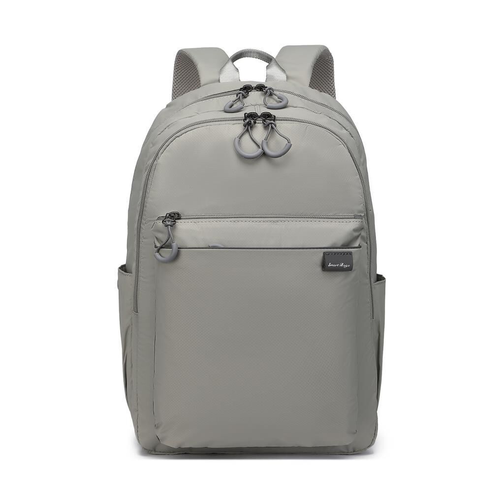 Smart Bags Ekstra Hafif Büyük Boy Uniseks Sırt Çantası 3229 Açık Gri