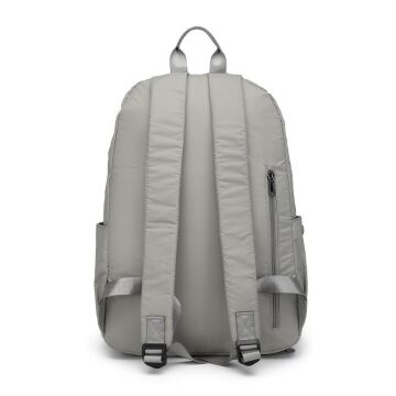 Smart Bags Ekstra Hafif Büyük Boy Uniseks Sırt Çantası 3229 Açık Gri