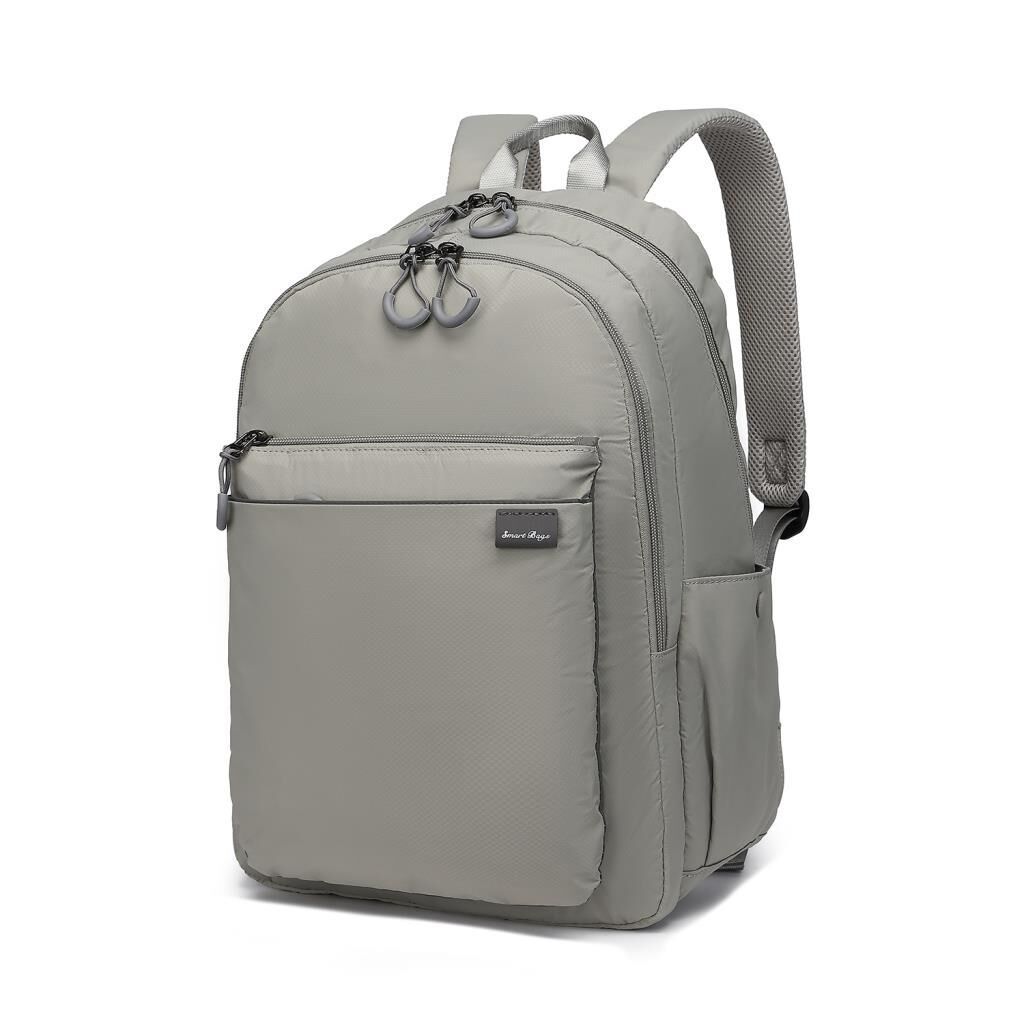 Smart Bags Ekstra Hafif Büyük Boy Uniseks Sırt Çantası 3229 Açık Gri