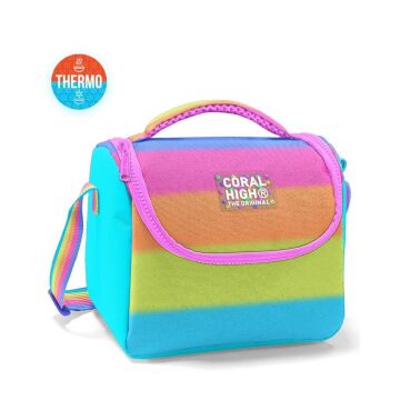 Coral High Thermo Beslenme Çantası Renkli Çizgili 11786