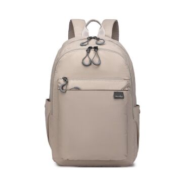 Smart Bags Ekstra Hafif Büyük Boy Uniseks Sırt Çantası 3229 Bej