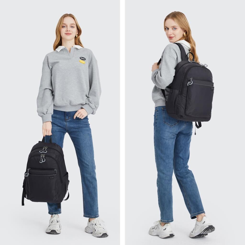 Smart Bags Ekstra Hafif Büyük Boy Uniseks Sırt Çantası 3229 Bej