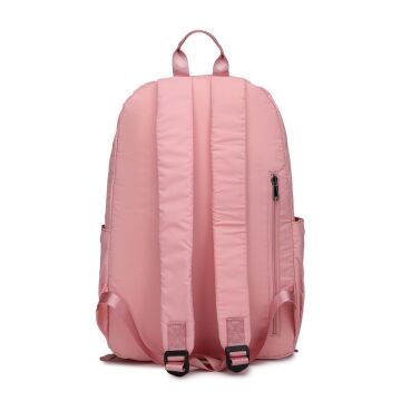 Smart Bags Ekstra Hafif Büyük Boy Uniseks Sırt Çantası 3229 Pudra