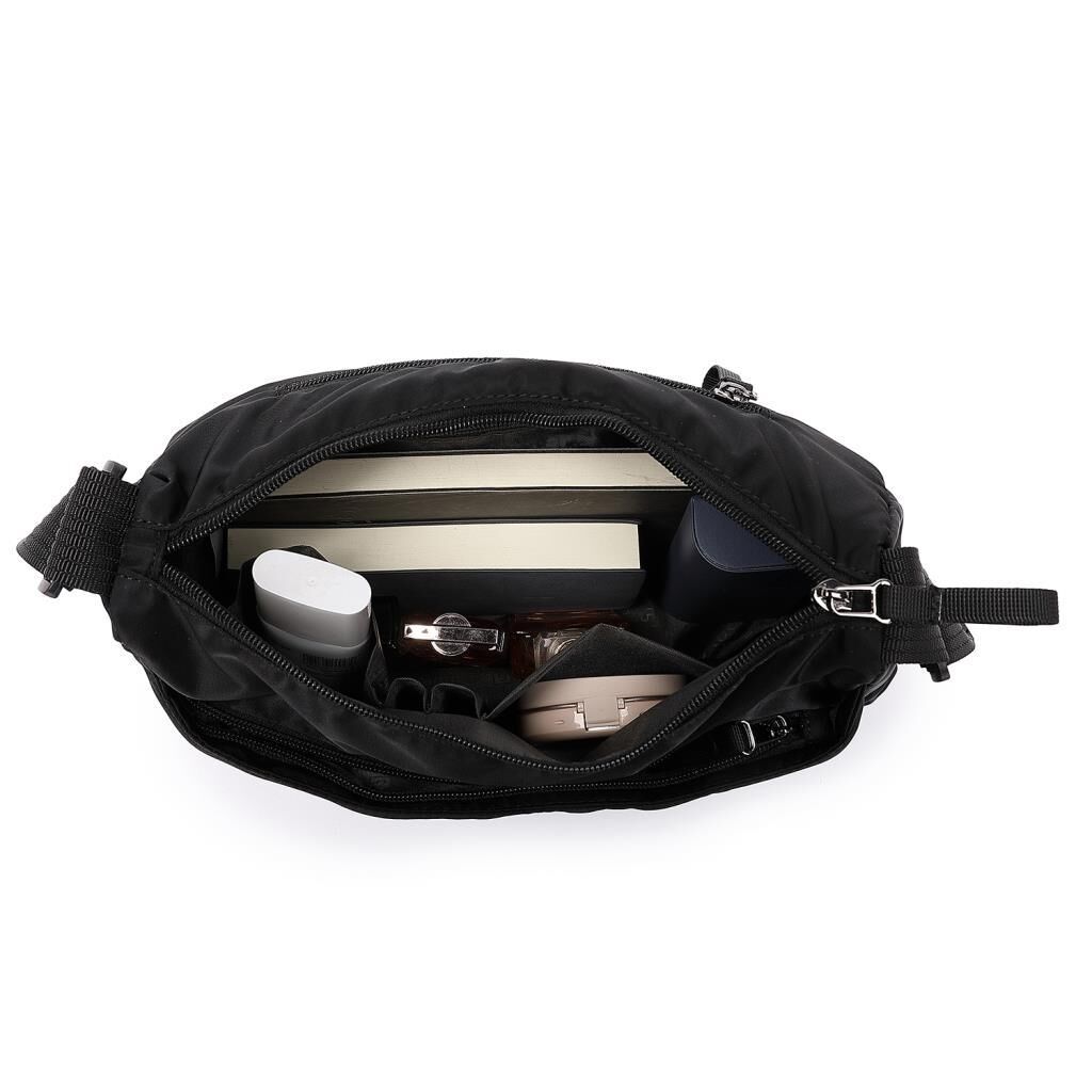 Smart Bags Yumuşak Kumaş Askılı Postacı Kadın Çantası 8730 Lila