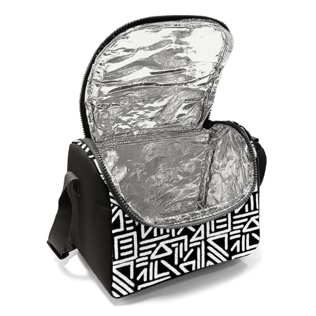 Coral High Thermo Beslenme Çantası Geometrik Çizgili 22782