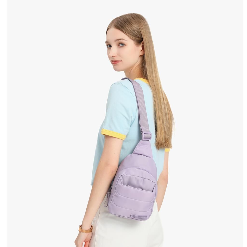 Smart Bags Yumuşak Kumaş Postacı Bodybag Kadın Çantası 8726 Vişne