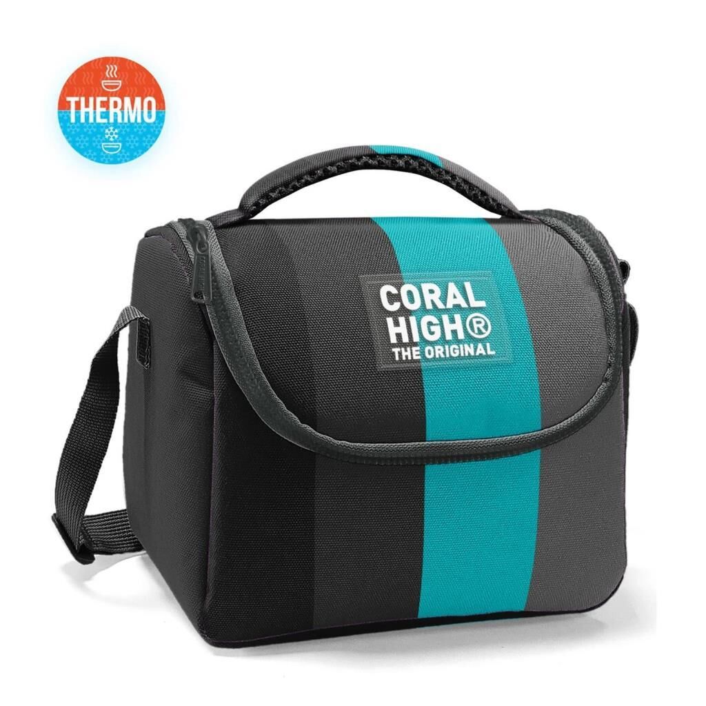 Coral High Thermo Beslenme Çantası Renkli Çizgili 22796