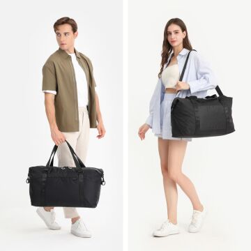 Smart Bags Büyük Boy Ekstra Hafif Uniseks Seyahat Çantası 3213 Siyah